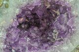Sparkling Purple Amethyst Geode - Uruguay #57208-2